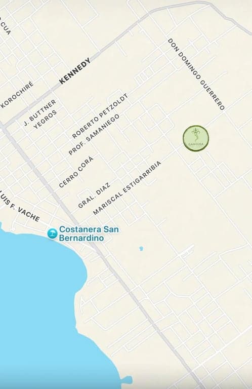 Terreno 480 m2 en San Bernardino