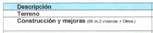 TERRENO EN VENTA CON CASA
