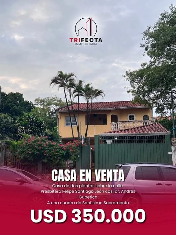 En venta | Casa en Barrio Bella Vista – Asunción