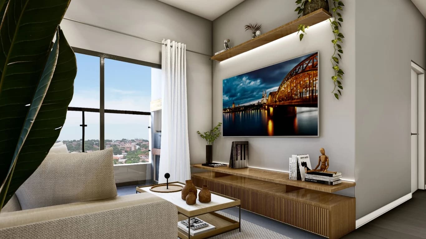 Vendo Departamentos en Pozo - Edificio Living Trinidad, Asunción