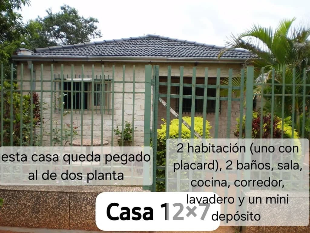 Casa en venta en Capiatá – cerca supermercados – 400M Gs